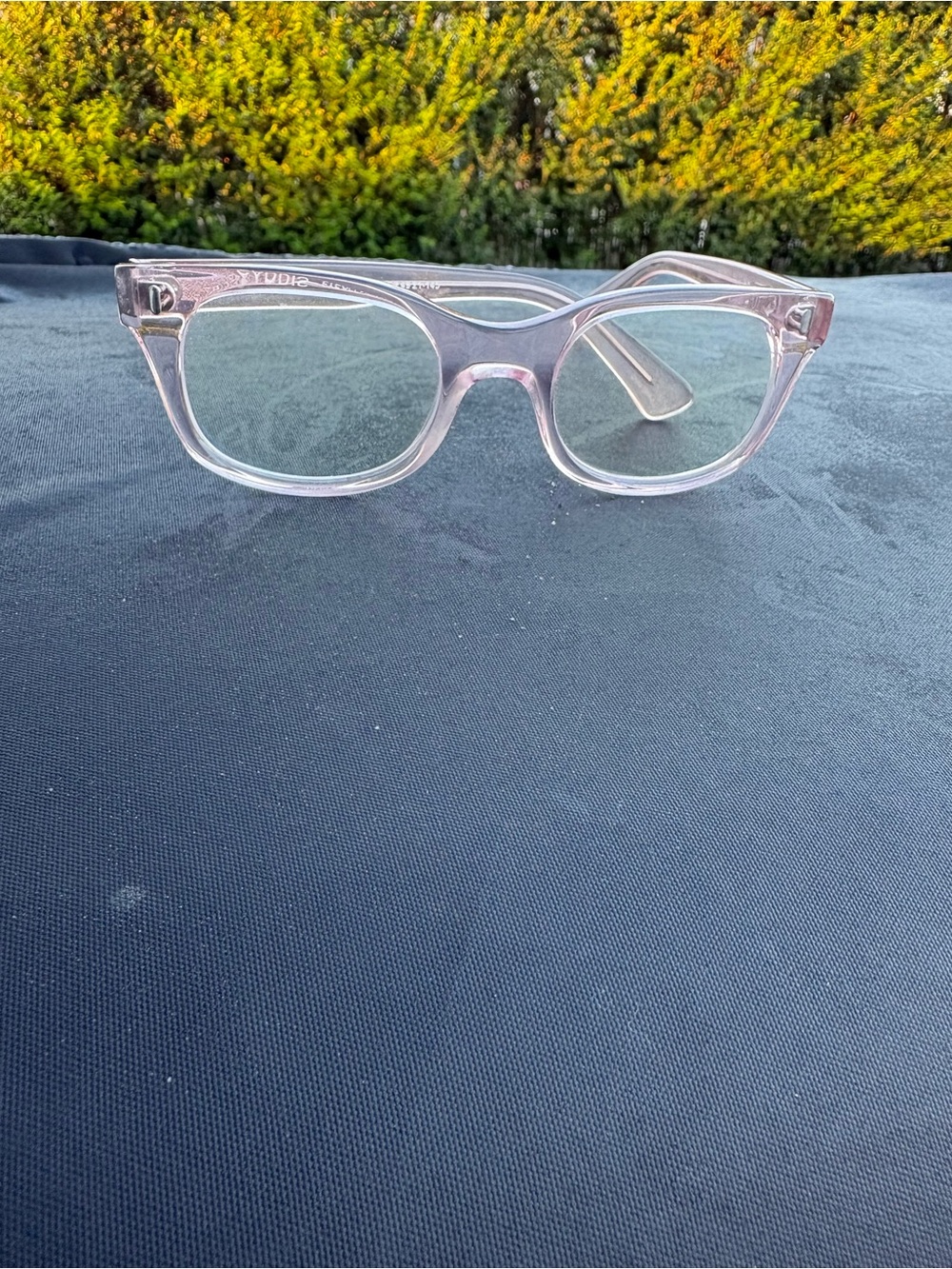 CADDIS Bixby Women's Pink Clear Frame Reading Glasses - +1.00